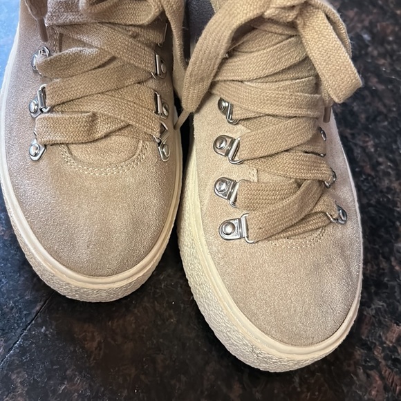 J/SLIDES NYC J Slides leather Faux Fur Lined Bolt Boots 6.5 - Picture 9 of 11